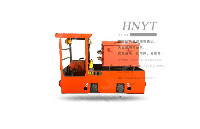 云南CTY2.5吨矿用蓄电池电机车-电机车