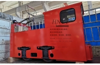 山东5吨架线式湘潭电机车发往河南