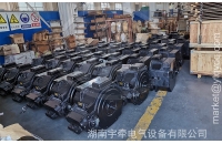 陕西一批ZQ-21矿用牵引直流电机发往国外