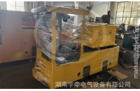 陕西2.5吨湘潭蓄电池电机车出口订单装车发货