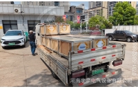 一批20.6kw湘潭矿用牵引电机出口海外