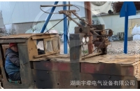 四川7吨架线式矿用电机车矿山现场工作视频